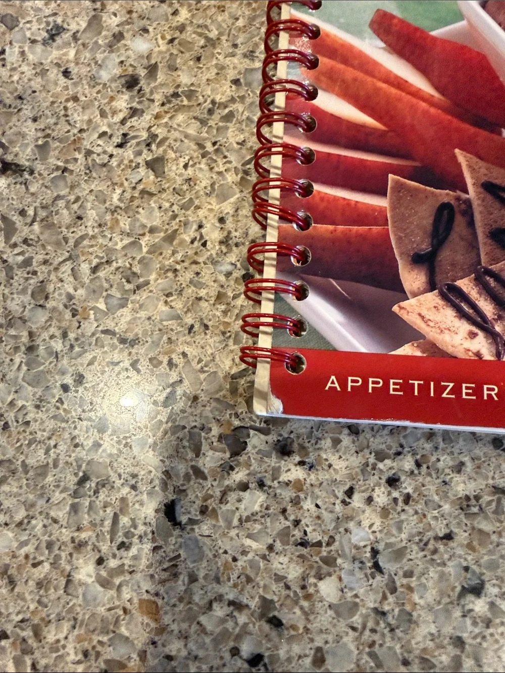 The Pampered Chef All The Best Cookbook - Red Cover with Food Photo